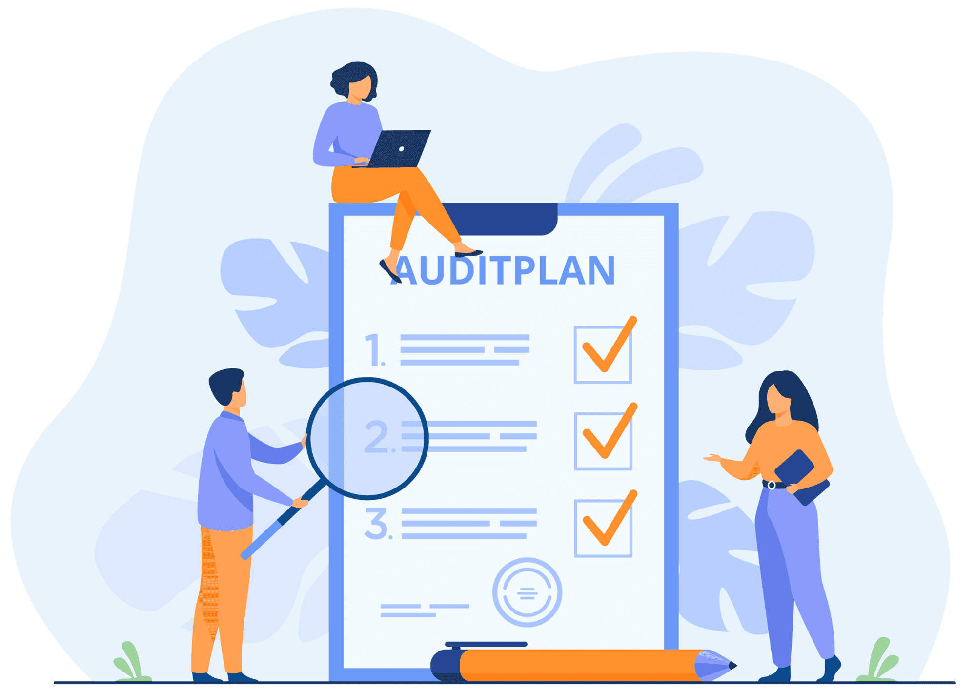 Auswahl von Abteilung, Audittermin, Auditor, Ansprechpartner und Dokumente, Qualitätsmanagement Software eQMS